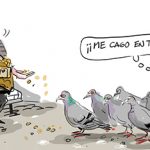 Vitoria sigue su guerra contra las palomas